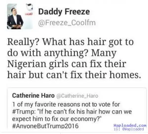 Lmao!! Freeze is brutally 